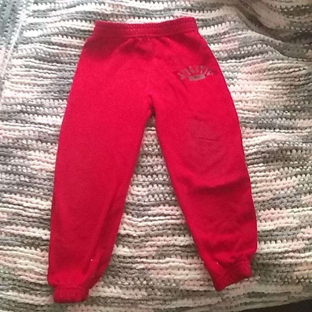 Little boys red sweat pants by Garanimals in size 5T